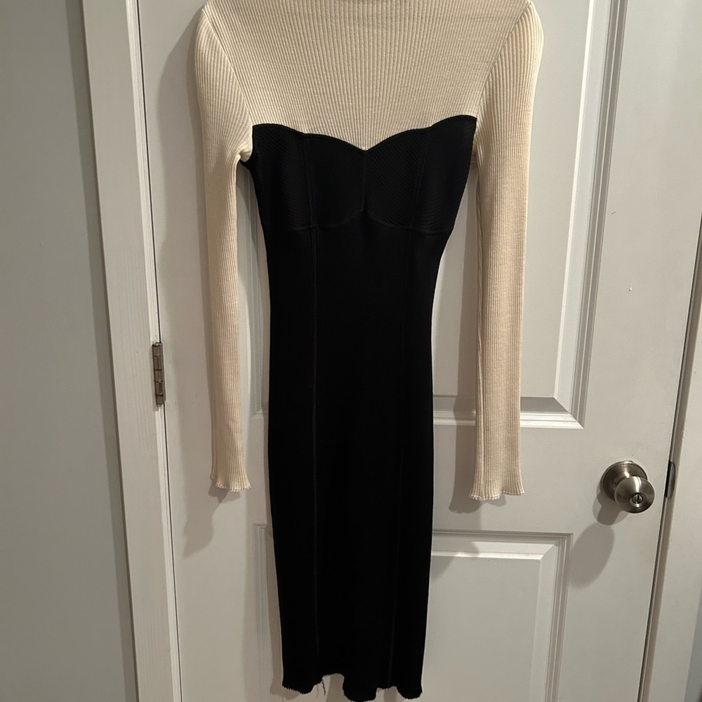 Theory Color Block Sheath Size Small - image 2